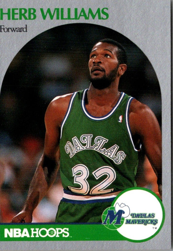 1990 Hoops Herb Williams #90