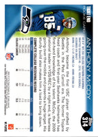 2010 Topps Anthony McCoy #314 Rookie