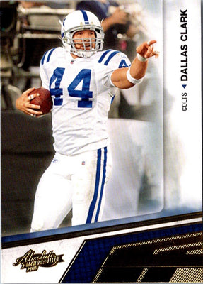 2010 Panini Absolute Memorabilia Dallas Clark #41