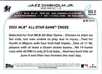 2022 Topps Update 2022 MLB All-Star Game Jazz Chisholm Jr. #ASG-8