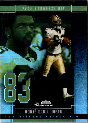 2004 Fleer Showcase Donte Stallworth #86