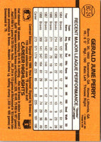 1989 Fleer Heroes of Baseball Gerald Perry #30