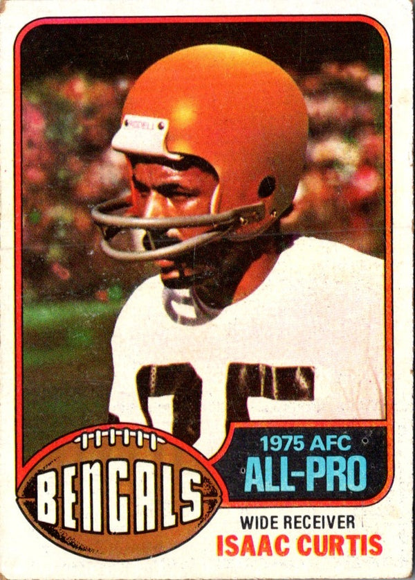 1976 Topps Isaac Curtis #250