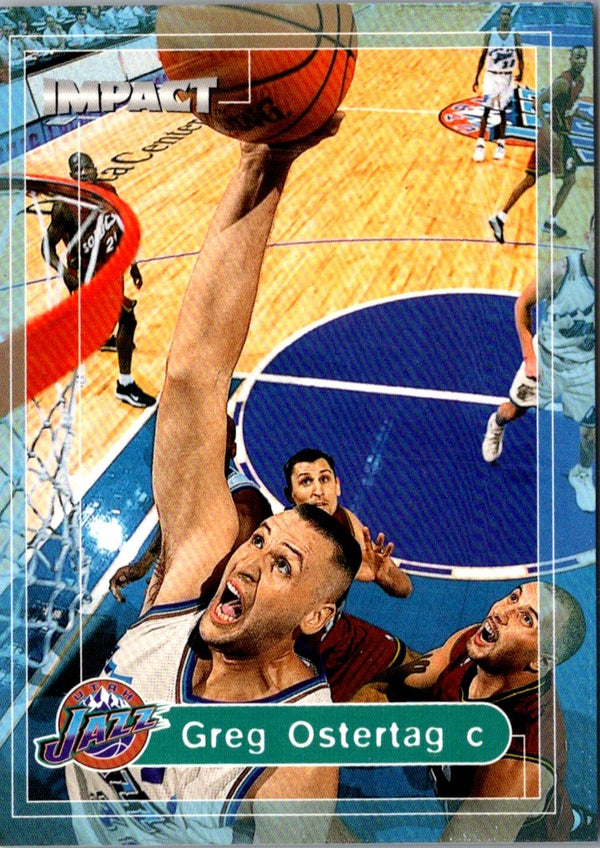 1999 SkyBox Impact Greg Ostertag #129