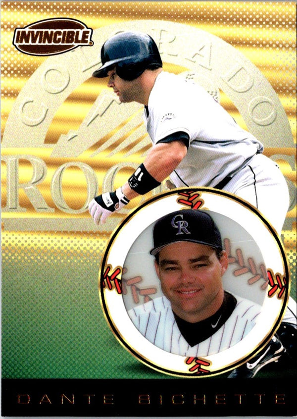 1999 Pacific Invincible Dante Bichette #48