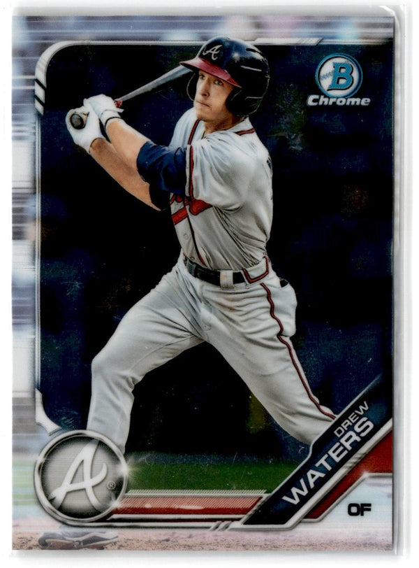 2019 Bowman Chrome Prospects Drew Waters #BCP-126