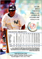 1999 Topps Stars 'N Steel Bernie Williams #6