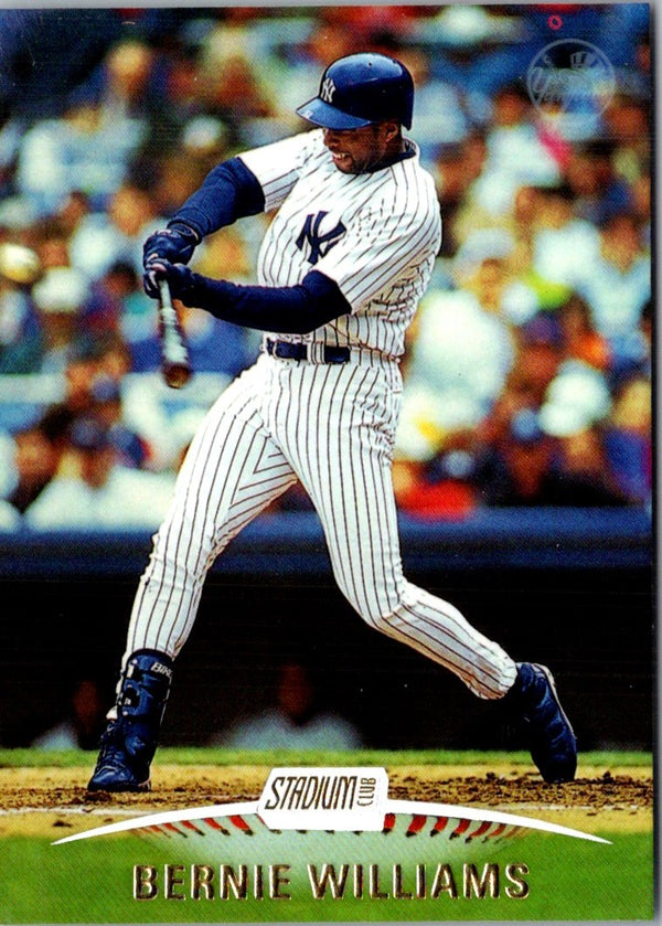 1999 Topps Stars 'N Steel Bernie Williams #6