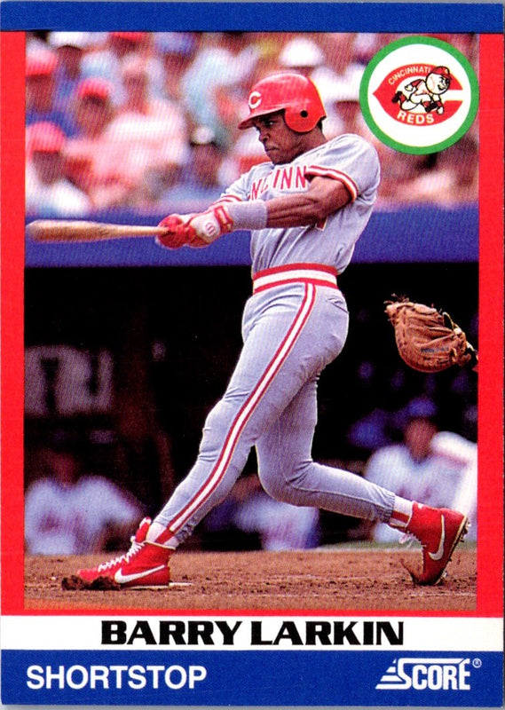 1991 Score 100 Superstars Barry Larkin #20