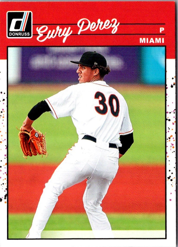 2023 Donruss Eury Perez #242