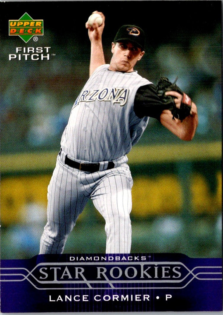 2005 Upper Deck First Pitch Lance Cormier