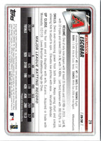2020 Bowman Eduardo Escobar #29