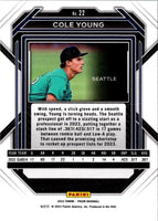 2023 Panini Prizm Cole Young #22