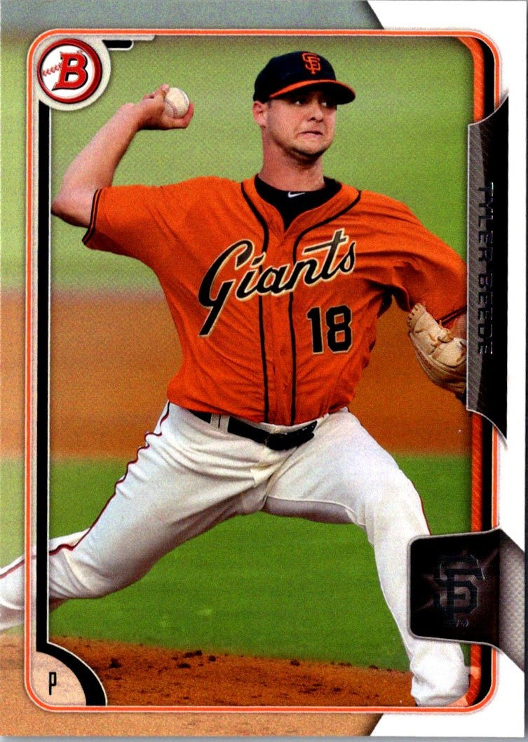 2015 Bowman Draft Picks & Prospects Tyler Beede