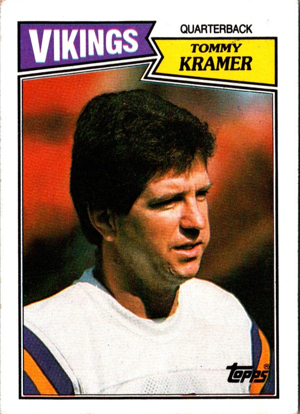 1987 Topps Tommy Kramer #199