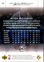 2000 SP Authentic Mitch Richmond #89