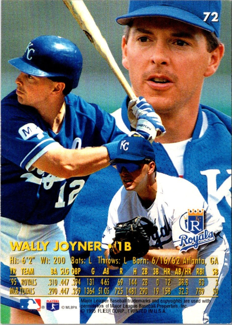 1996 Ultra Wally Joyner