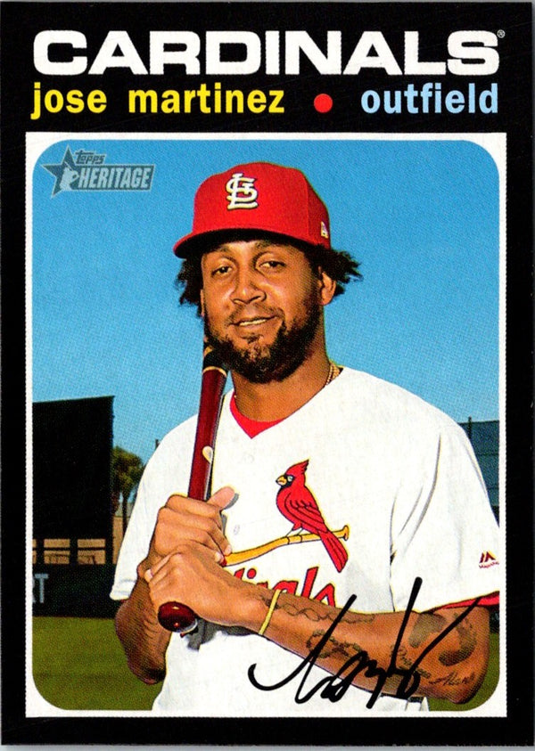 2020 Topps Heritage Jose Martinez #132