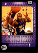 2003 Upper Deck Standing O Shaquille O'Neal