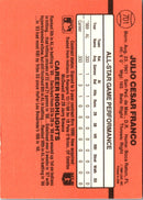 1991 Donruss Leaf Previews Tim Wallach