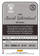 2016 Donruss Orange Holo Laser Isaiah Whitehead