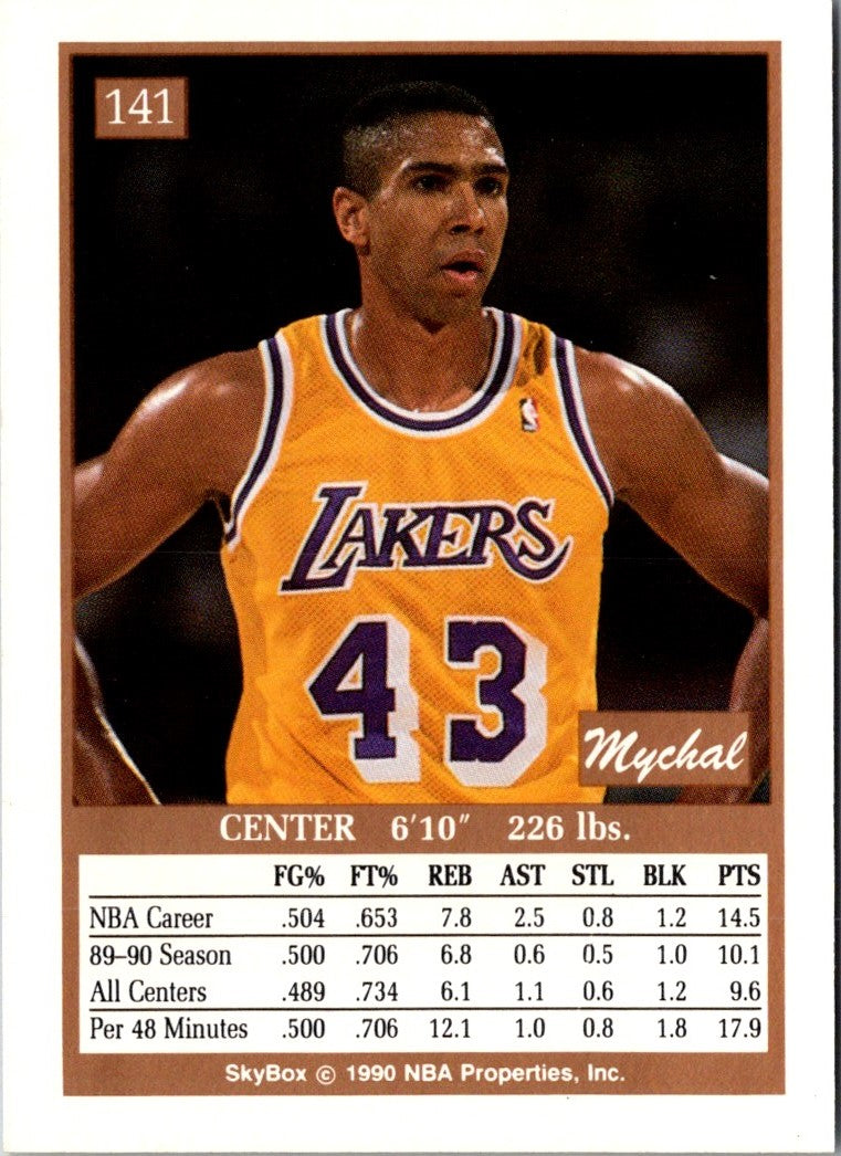 1990 SkyBox Mychal Thompson