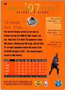 1997 Collector's Choice Detroit Pistons