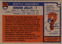 1976 Topps Gordon Jolley #242