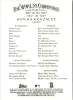 2011 Topps Allen & Ginter Adrian Gonzalez #120