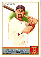 2011 Topps Allen & Ginter Adrian Gonzalez #120