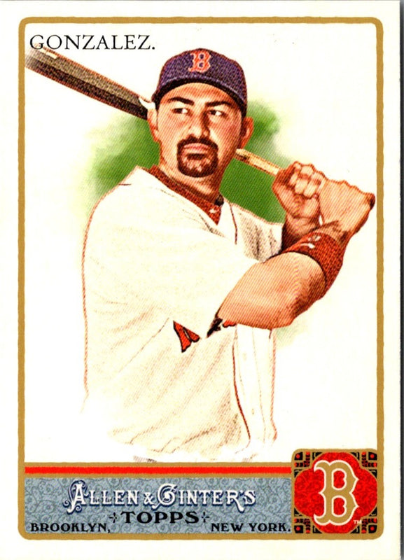2011 Topps Allen & Ginter Adrian Gonzalez #120