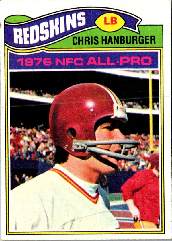 1977 Topps Chris Hanburger #170 NR-MT