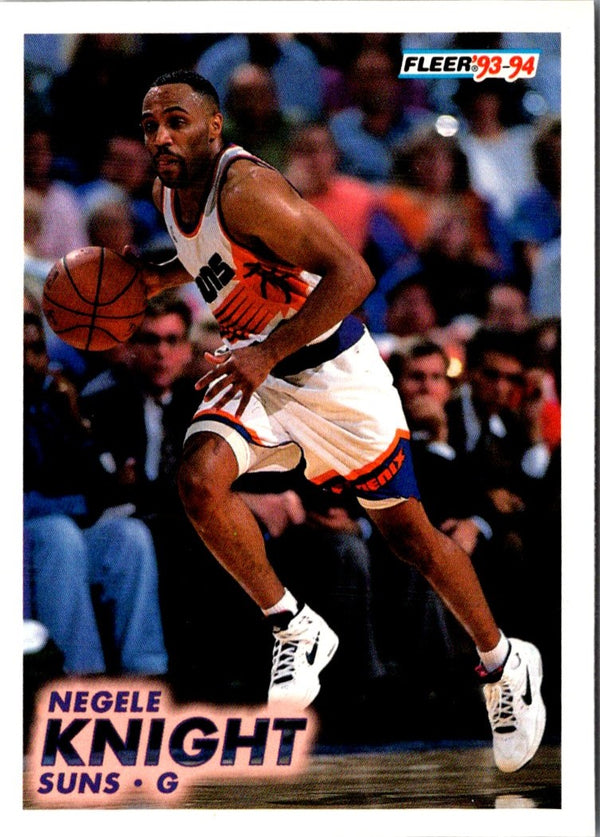 1993 Fleer Negele Knight #168