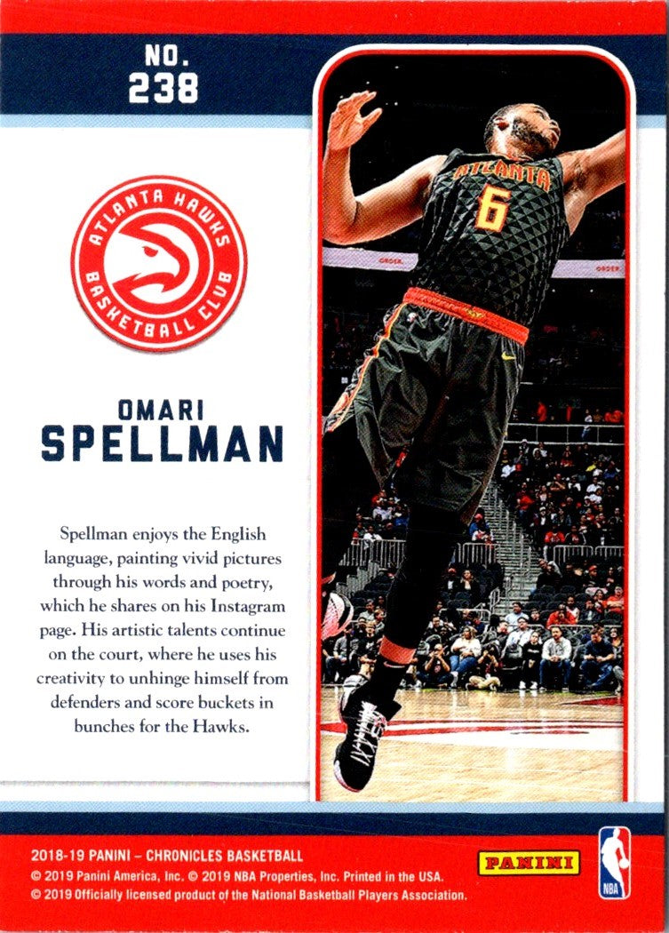 2018 Panini Omari Spellman