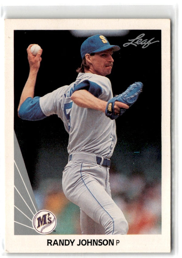 1990 Leaf Randy Johnson #483