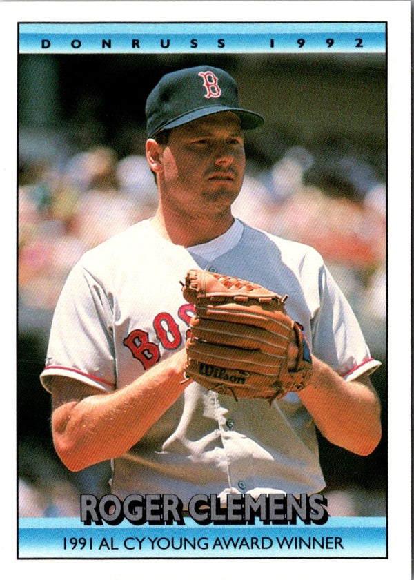 1992 Red Foley Stickers Roger Clemens #26