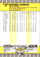 1989 Fleer Howard Johnson #39