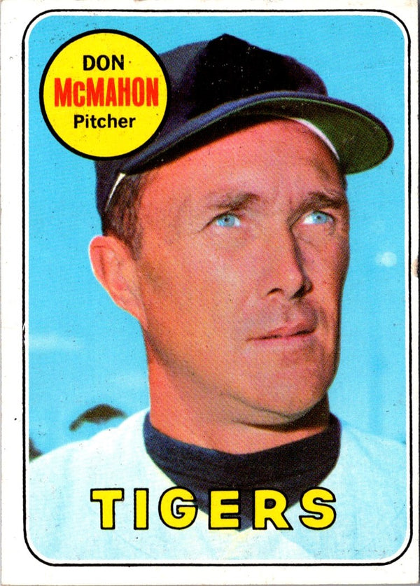 1969 Topps Don McMahon #616 EX