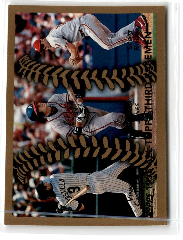 1999 Topps Vinny Castilla/Chipper Jones/Scott Rolen #453