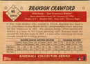 2017 Honus Bonus Fantasy Baseball Career Stats Brandon Crawford 59 Home Runs Brandon Crawford