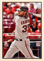 2017 Honus Bonus Fantasy Baseball Career Stats Brandon Crawford 59 Home Runs Brandon Crawford #21