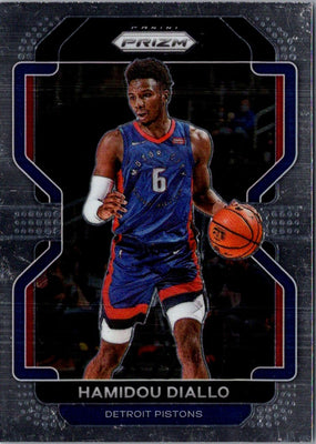 2021 Panini Prizm Blue Hamidou Diallo #140