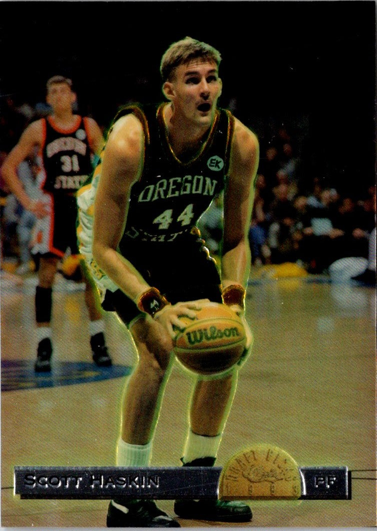 1993 Classic Draft Picks Chromium Stars Scott Haskin