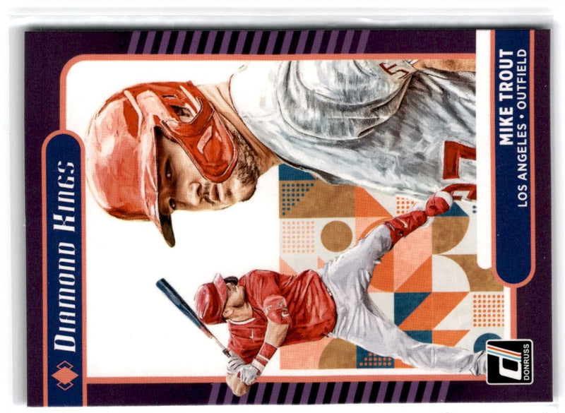 2021 Donruss Blue Mike Trout