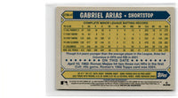 2022 Topps Chrome Platinum Anniversary Gold Prism Refractor Gabriel Arias #99