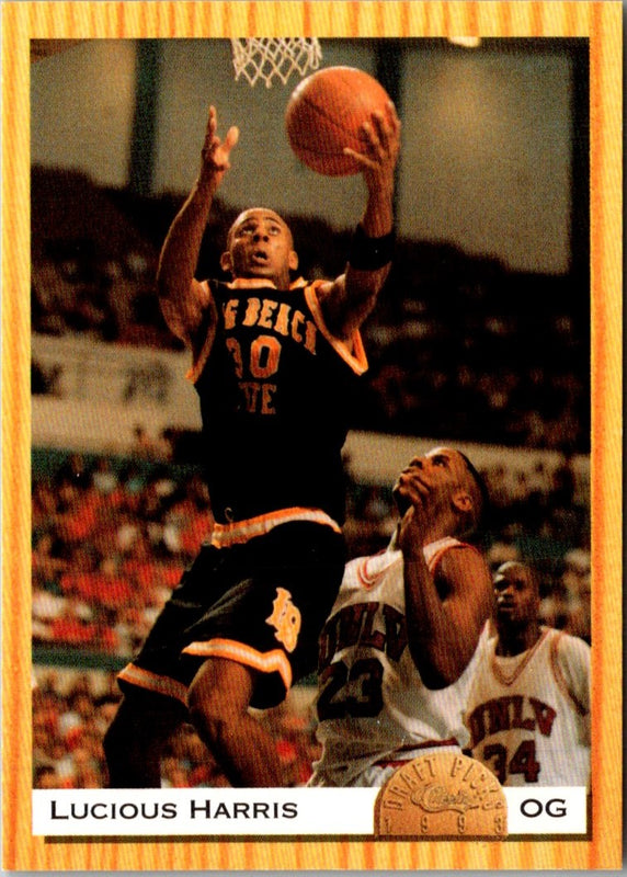 1993 Classic Draft Picks Gold Lucious Harris #39