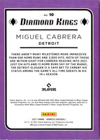 2021 Donruss Holo Purple Miguel Cabrera #10