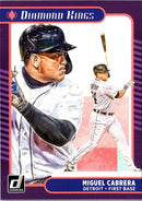 2021 Donruss Holo Purple Miguel Cabrera