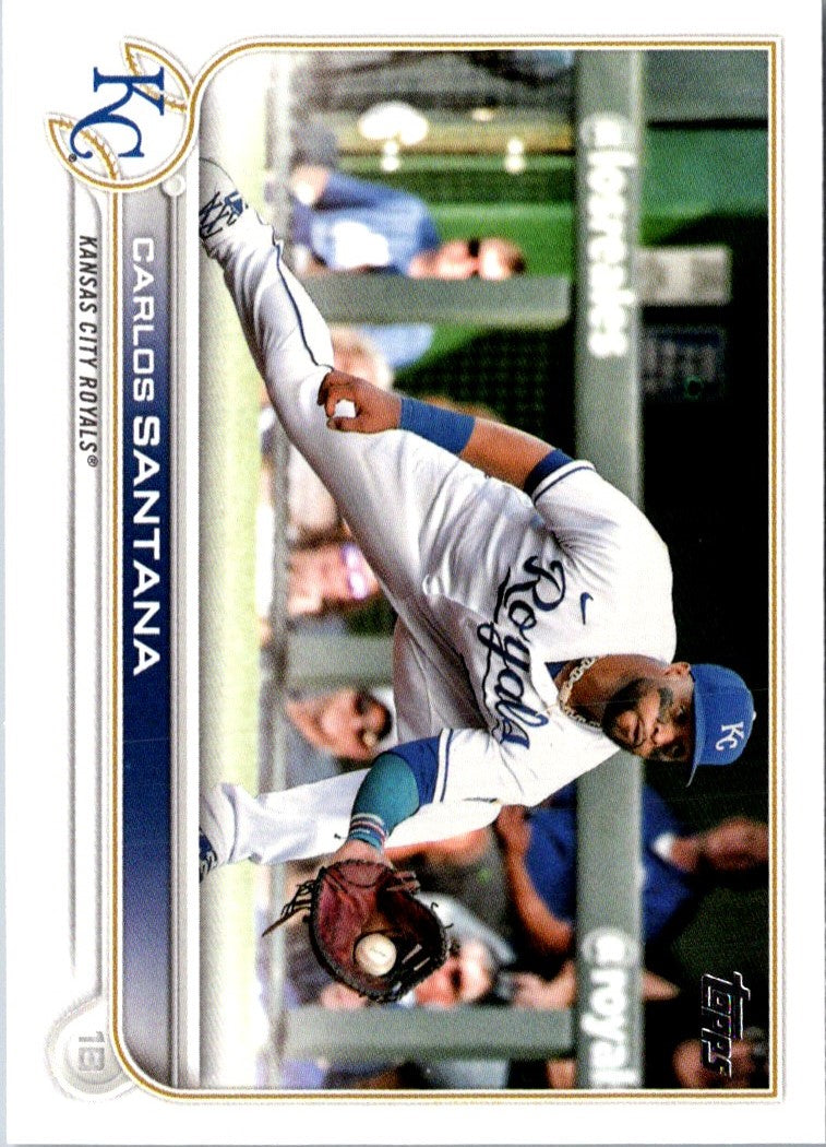 2022 Topps Royals Carlos Santana