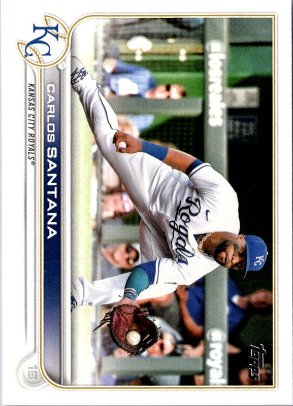 2022 Topps Royals Carlos Santana #510